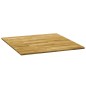vidaXL Tischplatte Eichenholz Massiv Quadratisch 23 mm 80x80 cm vidaXL Tischplatte Eichenholz Massiv Quadratisch 23 mm 80x80 cm