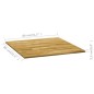 vidaXL Tischplatte Eichenholz Massiv Quadratisch 23 mm 80x80 cm vidaXL Tischplatte Eichenholz Massiv Quadratisch 23 mm 80x80 cm