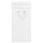 vidaXL Bambus-Wäschekorb mit 2 Fächern Weiß 72 L vidaXL Bambus-Wäschekorb mit 2 Fächern Weiß 72 L