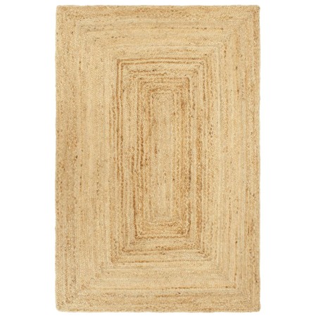 vidaXL Teppich Handgefertigt Jute 200x300 cm