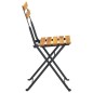 vidaXL 3-tlg. Bistro-Set Klappbar Massivholz Akazie vidaXL 3-tlg. Bistro-Set Klappbar Massivholz Akazie