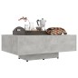vidaXL Couchtisch Betongrau 85x55x31 cm Holzwerkstoff vidaXL Couchtisch Betongrau 85x55x31 cm Holzwerkstoff