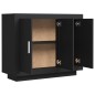 vidaXL Sideboard Schwarz 92x35x75 cm Holzwerkstoff vidaXL Sideboard Schwarz 92x35x75 cm Holzwerkstoff