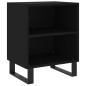 vidaXL Nachttische 2 Stk. Schwarz 40x30x50 cm Holzwerkstoff vidaXL Nachttische 2 Stk. Schwarz 40x30x50 cm Holzwerkstoff