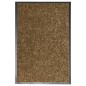 vidaXL Fußmatte Waschbar Braun 40x60 cm vidaXL Fußmatte Waschbar Braun 40x60 cm