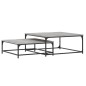 vidaXL Satztische 2 Stk. Grau Sonoma Holzwerkstoff vidaXL Satztische 2 Stk. Grau Sonoma Holzwerkstoff