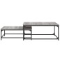 vidaXL Satztische 2 Stk. Grau Sonoma Holzwerkstoff vidaXL Satztische 2 Stk. Grau Sonoma Holzwerkstoff
