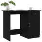 vidaXL Schreibtisch Schwarz 100x50x76 cm Holzwerkstoff vidaXL Schreibtisch Schwarz 100x50x76 cm Holzwerkstoff
