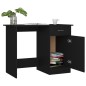 vidaXL Schreibtisch Schwarz 100x50x76 cm Holzwerkstoff vidaXL Schreibtisch Schwarz 100x50x76 cm Holzwerkstoff