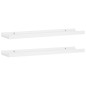 vidaXL Bilderleisten 2 Stk. Weiß 60x9x3 cm MDF vidaXL Bilderleisten 2 Stk. Weiß 60x9x3 cm MDF