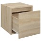 vidaXL Schubladenbox Sonoma-Eiche 40,5x40x40 cm Holzwerkstoff vidaXL Schubladenbox Sonoma-Eiche 40,5x40x40 cm Holzwerkstoff