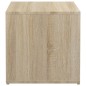 vidaXL Schubladenbox Sonoma-Eiche 40,5x40x40 cm Holzwerkstoff vidaXL Schubladenbox Sonoma-Eiche 40,5x40x40 cm Holzwerkstoff
