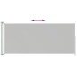 vidaXL Seitenmarkise Ausziehbar 180x500 cm Creme vidaXL Seitenmarkise Ausziehbar 180x500 cm Creme