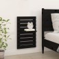 vidaXL Wand-Nachttische 2 Stk. Schwarz Massivholz Kiefer vidaXL Wand-Nachttische 2 Stk. Schwarz Massivholz Kiefer