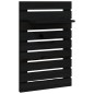 vidaXL Wand-Nachttische 2 Stk. Schwarz Massivholz Kiefer vidaXL Wand-Nachttische 2 Stk. Schwarz Massivholz Kiefer