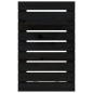 vidaXL Wand-Nachttische 2 Stk. Schwarz Massivholz Kiefer vidaXL Wand-Nachttische 2 Stk. Schwarz Massivholz Kiefer