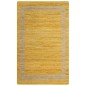 vidaXL Teppich Handgefertigt Jute Gelb 80x160 cm vidaXL Teppich Handgefertigt Jute Gelb 80x160 cm