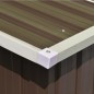 vidaXL Gerätehaus 257x580x181 cm Metall Braun vidaXL Gerätehaus 257x580x181 cm Metall Braun