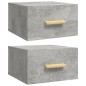 vidaXL Wand-Nachttische 2 Stk. Betongrau 35x35x20 cm vidaXL Wand-Nachttische 2 Stk. Betongrau 35x35x20 cm