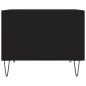 vidaXL Couchtische 2 Stk. Schwarz 50x50x40 cm Holzwerkstoff