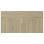 vidaXL Waschbeckenunterschrank Sonoma-Eiche 90x38,5x46cm Holzwerkstoff vidaXL Waschbeckenunterschrank Sonoma-Eiche 90x38,5x46cm Holzwerkstoff