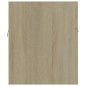 vidaXL Waschbeckenunterschrank Sonoma-Eiche 90x38,5x46cm Holzwerkstoff vidaXL Waschbeckenunterschrank Sonoma-Eiche 90x38,5x46cm Holzwerkstoff