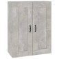 vidaXL Hängeschrank Betongrau 69,5x32,5x90 cm vidaXL Hängeschrank Betongrau 69,5x32,5x90 cm