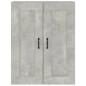 vidaXL Hängeschrank Betongrau 69,5x32,5x90 cm vidaXL Hängeschrank Betongrau 69,5x32,5x90 cm