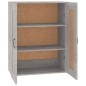 vidaXL Hängeschrank Betongrau 69,5x32,5x90 cm vidaXL Hängeschrank Betongrau 69,5x32,5x90 cm