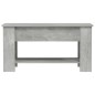 vidaXL Couchtisch Betongrau 101x49x52 cm Holzwerkstoff vidaXL Couchtisch Betongrau 101x49x52 cm Holzwerkstoff