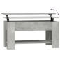 vidaXL Couchtisch Betongrau 101x49x52 cm Holzwerkstoff vidaXL Couchtisch Betongrau 101x49x52 cm Holzwerkstoff