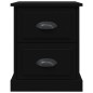 vidaXL Nachttisch Schwarz 39x39x47,5 cm Holzwerkstoff vidaXL Nachttisch Schwarz 39x39x47,5 cm Holzwerkstoff
