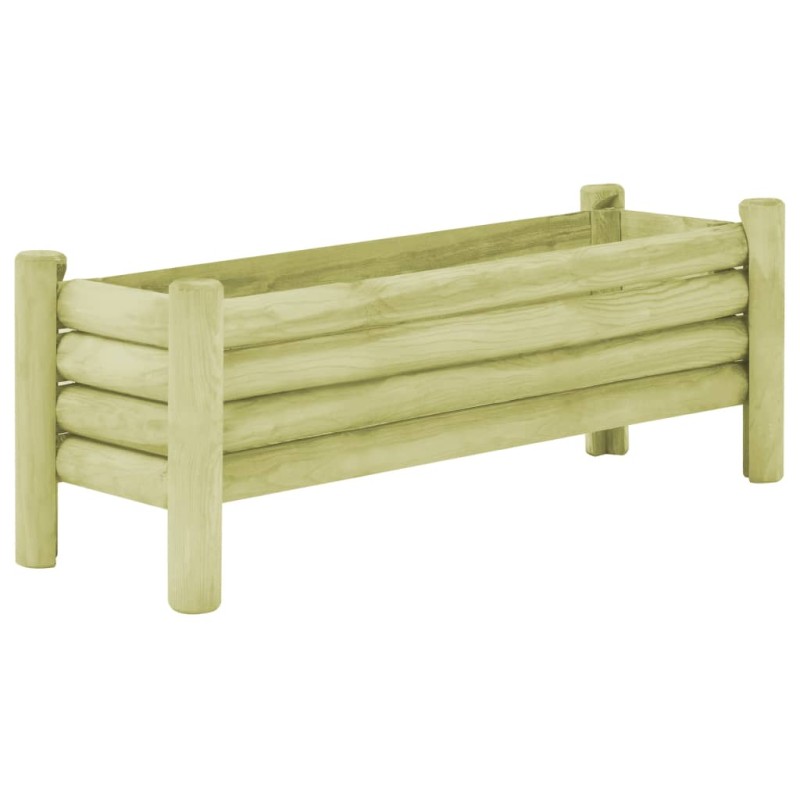 vidaXL Hochbeet Kiefernholz Imprägniert 120x40x42 cm vidaXL Hochbeet Kiefernholz Imprägniert 120x40x42 cm