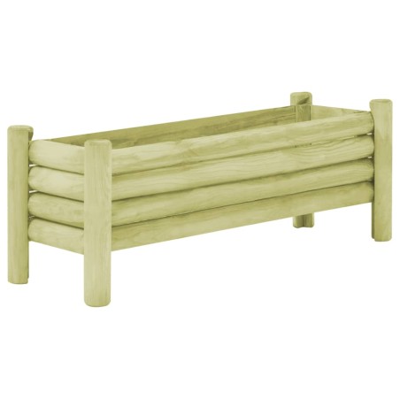 vidaXL Hochbeet Kiefernholz Imprägniert 120x40x42 cm