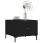 vidaXL Couchtische 2 Stk. Schwarz 50x50x40 cm Holzwerkstoff vidaXL Couchtische 2 Stk. Schwarz 50x50x40 cm Holzwerkstoff