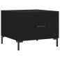 vidaXL Couchtische 2 Stk. Schwarz 50x50x40 cm Holzwerkstoff vidaXL Couchtische 2 Stk. Schwarz 50x50x40 cm Holzwerkstoff