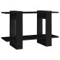 vidaXL Bücherregal/Raumteiler Schwarz 80x30x51 cm vidaXL Bücherregal/Raumteiler Schwarz 80x30x51 cm