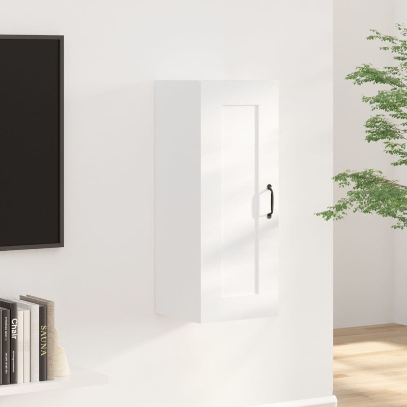 vidaXL Hängeschrank Weiß 35x34x90 cm Holzwerkstoff vidaXL Hängeschrank Weiß 35x34x90 cm Holzwerkstoff