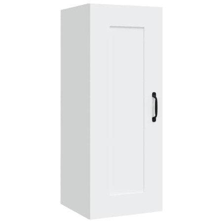 vidaXL Hängeschrank Weiß 35x34x90 cm Holzwerkstoff