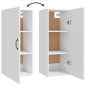 vidaXL Hängeschrank Weiß 35x34x90 cm Holzwerkstoff vidaXL Hängeschrank Weiß 35x34x90 cm Holzwerkstoff