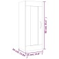 vidaXL Hängeschrank Weiß 35x34x90 cm Holzwerkstoff vidaXL Hängeschrank Weiß 35x34x90 cm Holzwerkstoff