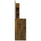vidaXL Schminktisch mit Spiegel Räuchereiche 74,5x40x141 cm vidaXL Schminktisch mit Spiegel Räuchereiche 74,5x40x141 cm