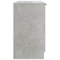 vidaXL Badezimmerschrank Betongrau 64,5x33,5x59 cm Holzwerkstoff vidaXL Badezimmerschrank Betongrau 64,5x33,5x59 cm Holzwerkstoff