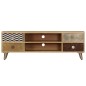 vidaXL TV-Ablage 120 x 30 x 40 cm Massivholz Mango vidaXL TV-Ablage 120 x 30 x 40 cm Massivholz Mango