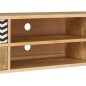 vidaXL TV-Ablage 120 x 30 x 40 cm Massivholz Mango vidaXL TV-Ablage 120 x 30 x 40 cm Massivholz Mango
