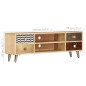 vidaXL TV-Ablage 120 x 30 x 40 cm Massivholz Mango vidaXL TV-Ablage 120 x 30 x 40 cm Massivholz Mango