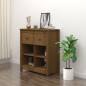 vidaXL Sideboard Honigbraun 70x35x80 cm Massivholz Kiefer vidaXL Sideboard Honigbraun 70x35x80 cm Massivholz Kiefer