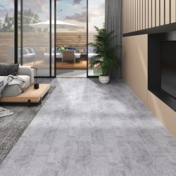 vidaXL PVC-Laminat Nicht Selbstklebend 5,26 m² 2 mm Zementgrau