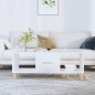 vidaXL Couchtisch Weiß 102x50x40 cm Holzwerkstoff vidaXL Couchtisch Weiß 102x50x40 cm Holzwerkstoff