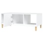 vidaXL Couchtisch Weiß 102x50x40 cm Holzwerkstoff vidaXL Couchtisch Weiß 102x50x40 cm Holzwerkstoff